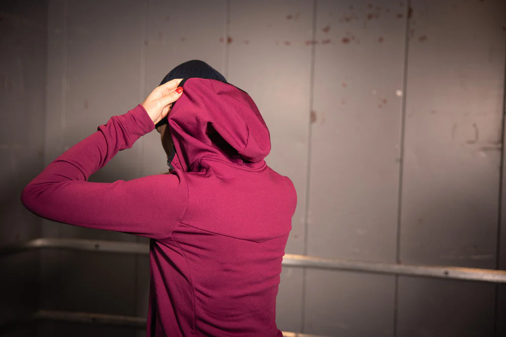 Zipper-Hoody Pocket Women - Image 4